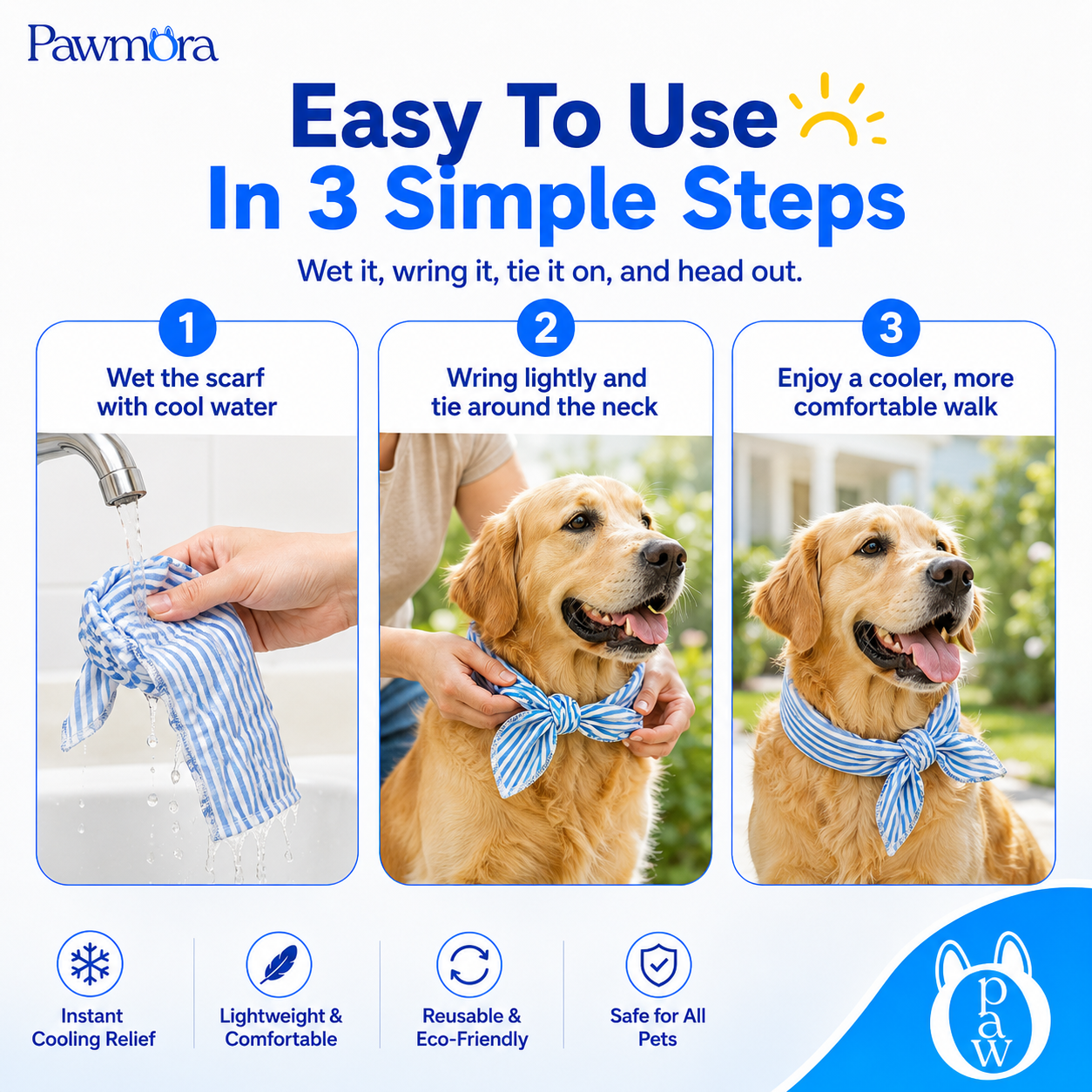 Pawmora Cooling Scarf™