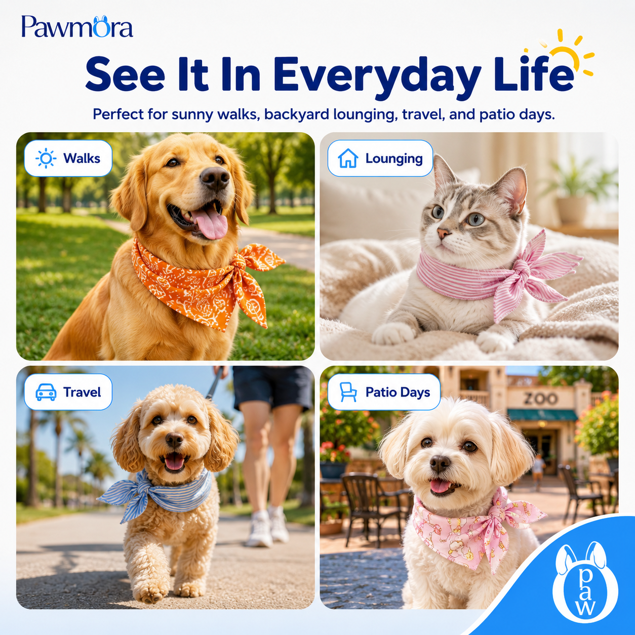 Pawmora Cooling Scarf™